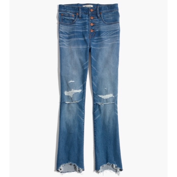 FINAL PRICE! Madewell Cali Demi Boot Jeans - Picture 3 of 8